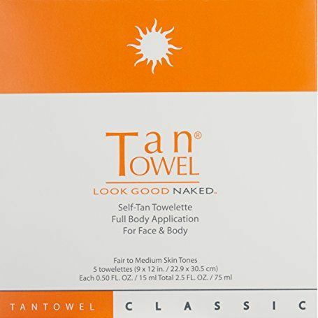 Tan Towel Full Body Classic, 5-pak