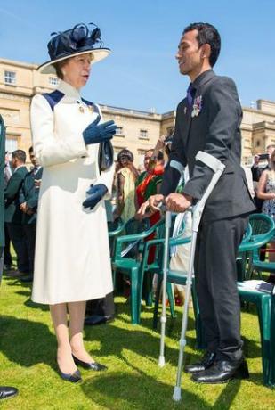 Prinsesse Anne på Buckingham Palace, 2015