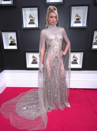 paris hilton på Grammy