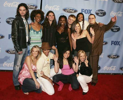 American Idol Top Twelve Finalists Party - Ankomster
