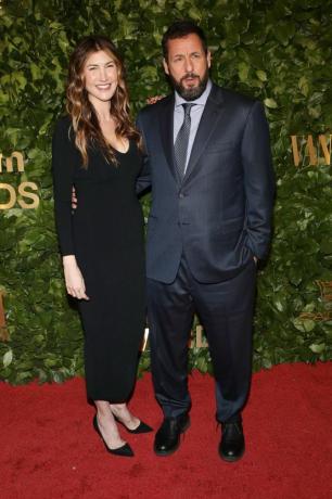 new york, new york 28. november jackie sandler og adam sandler deltager i 2022 gotham awards kl. cipriani wall street den 28. november 2022 i new york city foto af udo salterspatrick mcmullan via getty billeder