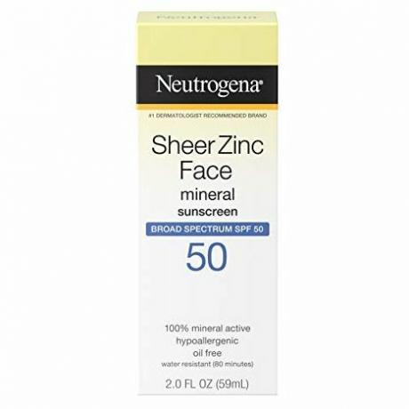 SheerZinc Mineral Solcreme SPF 50