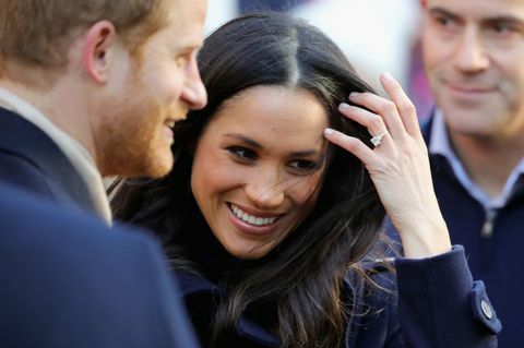 Meghan Markle med prins Harry