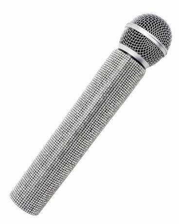 Pailletter mikrofon