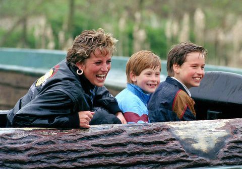 diana, william harry i thorpe park