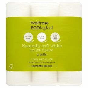 Waitrose ECOlogical toilet tissue
