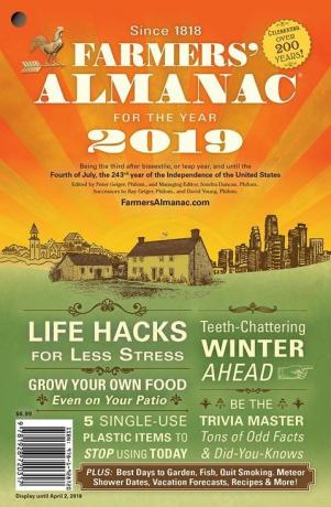 Farmers 'Almanac 2019