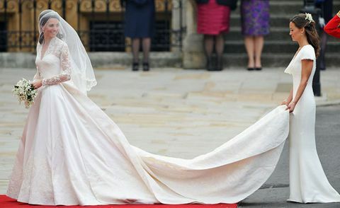 Kate Middleton bar en anden brudekjole på hendes store dag