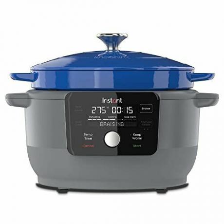 Elektrisk rund hollandsk ovn 5-i-1 Slow Cooker