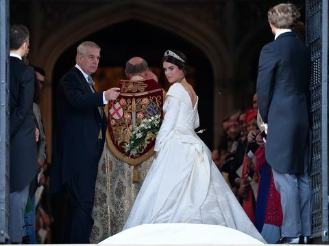 Storbritanniens Royals-BRYLLUP-EUGENIE