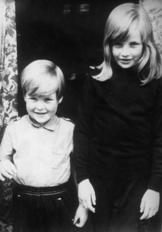 Prinsesse Diana og Charles Spencer