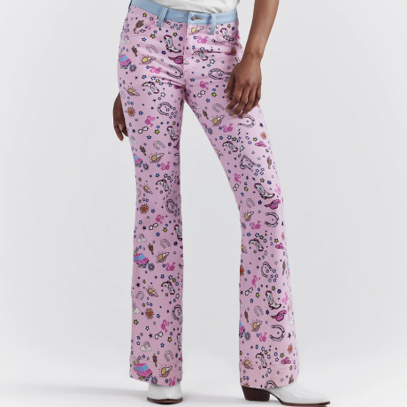 Wrangler x Barbie™ Retro højtaljede bukser Jean