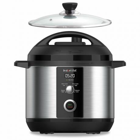 6QT Easy 3-i-1 Slow Cooker, trykkoger og sautergryde