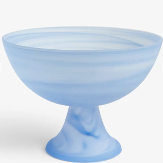 Swirl Frosted Glas Trifle Bowl