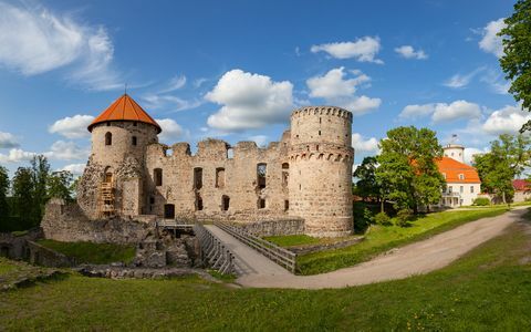 Cesis Castle, Letland