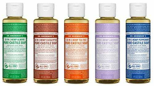 Dr. Bronner's Castilla sæbeprøvesæt