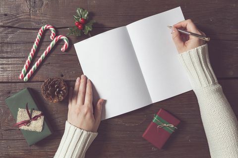 Hvad skal man skrive i et julekort