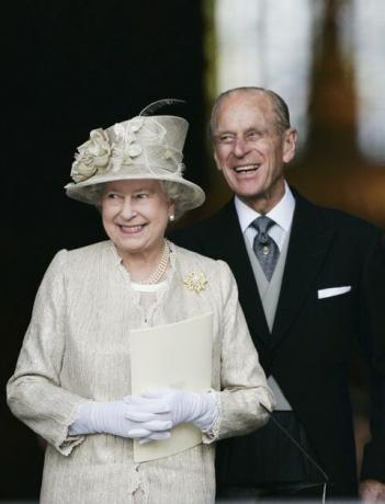 Prins Philip og dronning Elizabeth