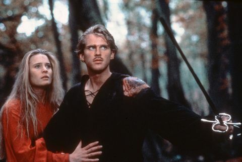 Cary Elwes og Robin Wright i The Princess Bride (1987). 