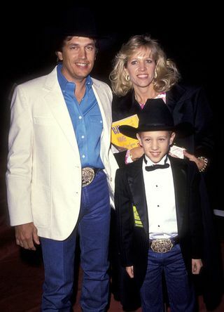 George Strait, Norma Strait og George Strait Jr.