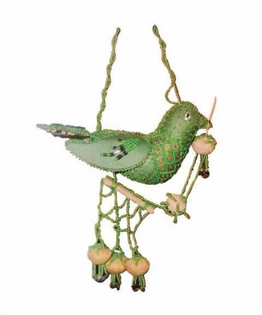 grøn filtfugl