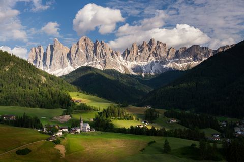 Grande Strada Delle Dolomiti, Italien