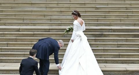 Storbritanniens Royals-BRYLLUP-EUGENIE