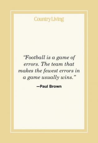 paul brown fodbold citat