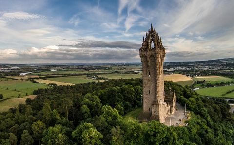 Wallace Monument, antenne