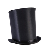 Ekstra høj sort top hat