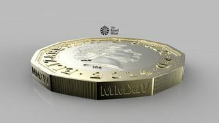 Den nye £ 1-mønt har en 'skjult' sikkerhedsfunktion