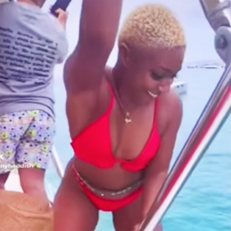 tiffany haddish bikini instagram video