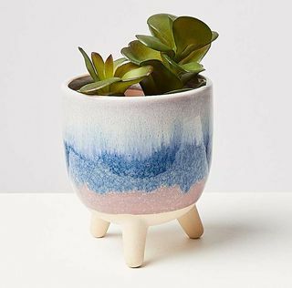 Suelo Pink & Blue Keramisk Plantepotte Lille