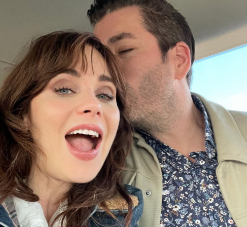 jonathan scott og zooey deschanel selfie