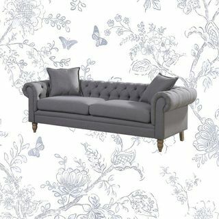 Madison Chesterfield rullet arm sofa