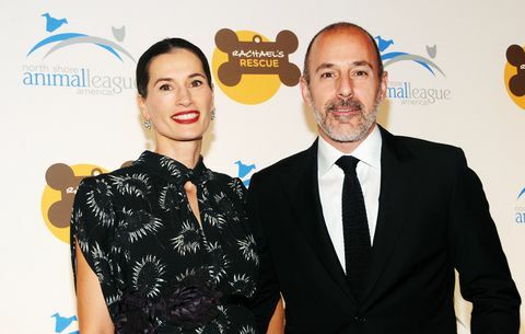 Annette Roque og Matt Lauer