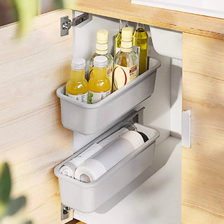 Sliding Basket Cabinet Organizer