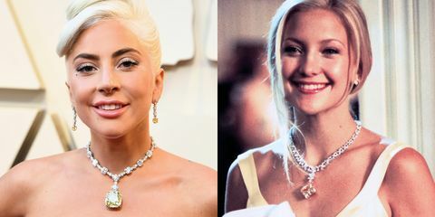 Lady Gagas Oscars halskæde ligner Kate Hudsons i 'Sådan mister du en fyr om 10 dage'