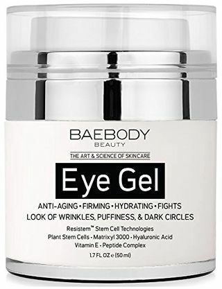 Baebody Eye Gel til mørke cirkler, puffiness, rynker og tasker