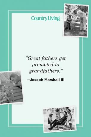 ”Store fædre bliver forfremmet til bedstefædre” - Joseph Marshall III