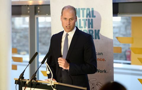 Hertugen af ​​Cambridge lancerer "Mental Health at Work" -initiativet