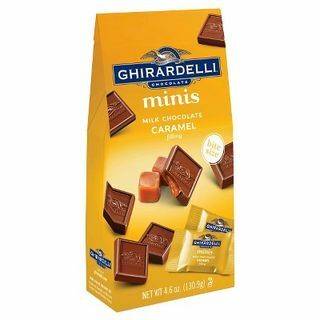 Mini chokolade karamel firkanter