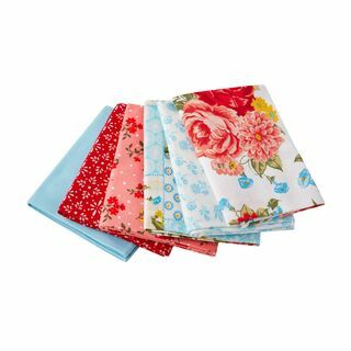 The Pioneer Woman Sweet Rose Fabric Fat Quarter Bundle