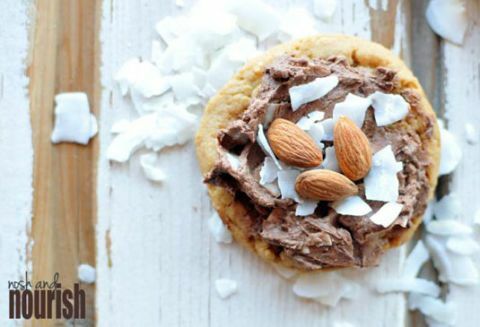 jordnøddesmør fugle hekker cookies