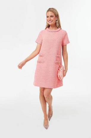 Blush Peony Tweed Jackie-kjole