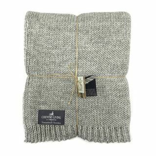 Country Living Wool Mix Strikket Throw