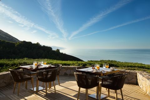 Gårdhave på Ventana Big Sur 