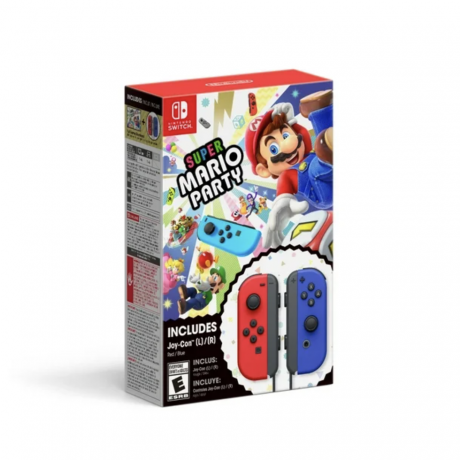 Super Mario Party + Red & Blue Joy-Con Bundle