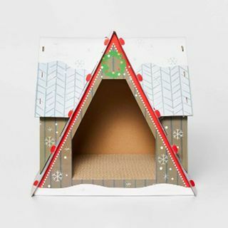 Ski Chalet A-Frame Cat House