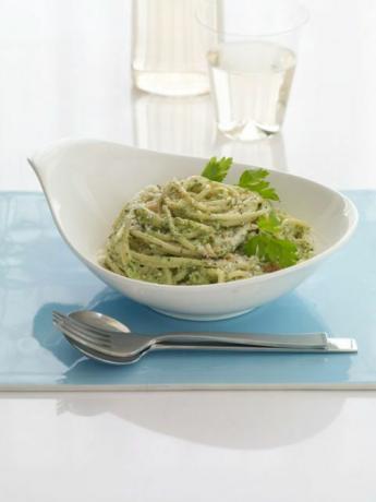 pasta med valnødpesto